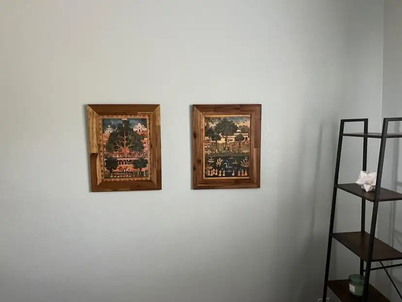 Framed art hanging — Atlas Gate Home Services, DFW